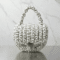 Myyah Peniel Clutch Bag Gray FV