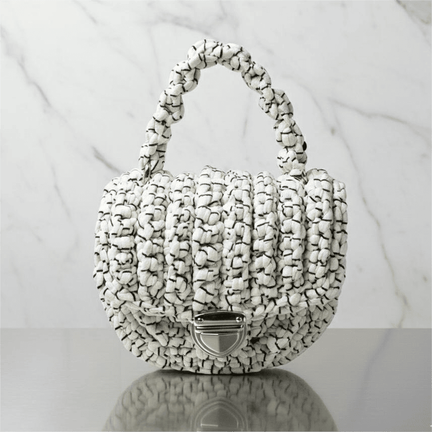 Myyah Peniel Clutch Bag Gray FV