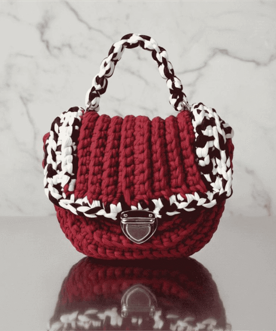 Myyah Peniel Clutch Bag Red