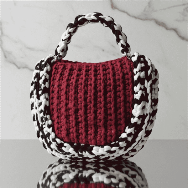 Myyah Peniel Clutch Bag Red SV