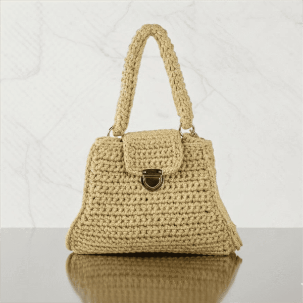 Myyah ZOE Clutch Bag Beige